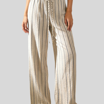 Striped Vacation Wide Pants