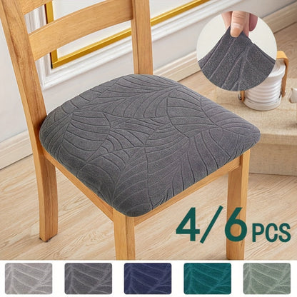 JACQUCOVER – Stretch Jacquard Chair Covers for Instant Dining Chair Renewal
