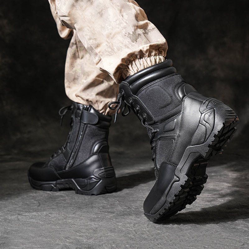 TREKVAULT – Waterproof Tactical Boots for Outdoor Work