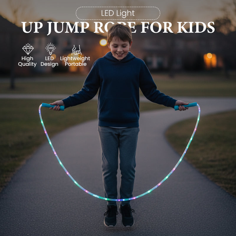 GLOWJUMP – LED Jump Rope for Active Play and Fitness Fun