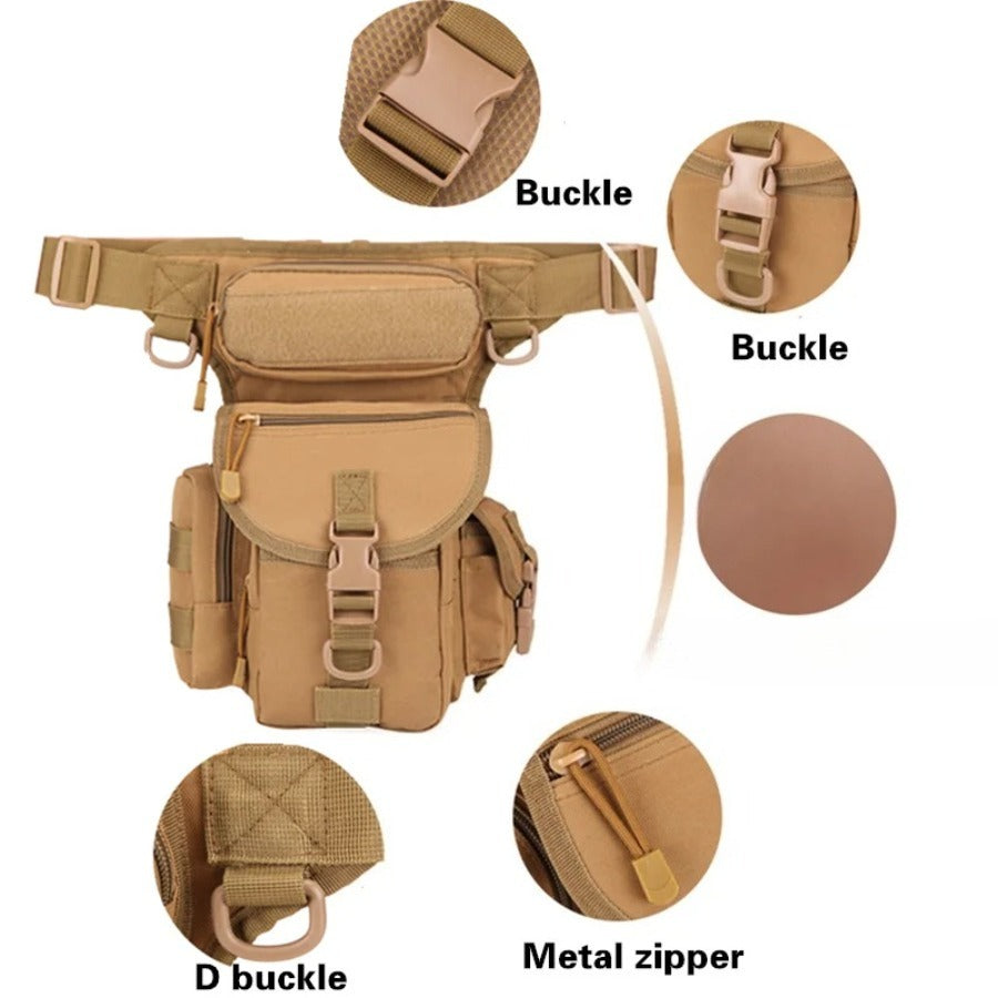 FIELDROAM - Tactical Drop Leg Waist Bag