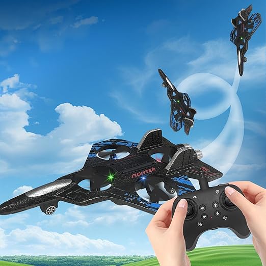 SKYSTRIKE – RC Fighter Jet with Gyro Stabilization for High-Speed Flight