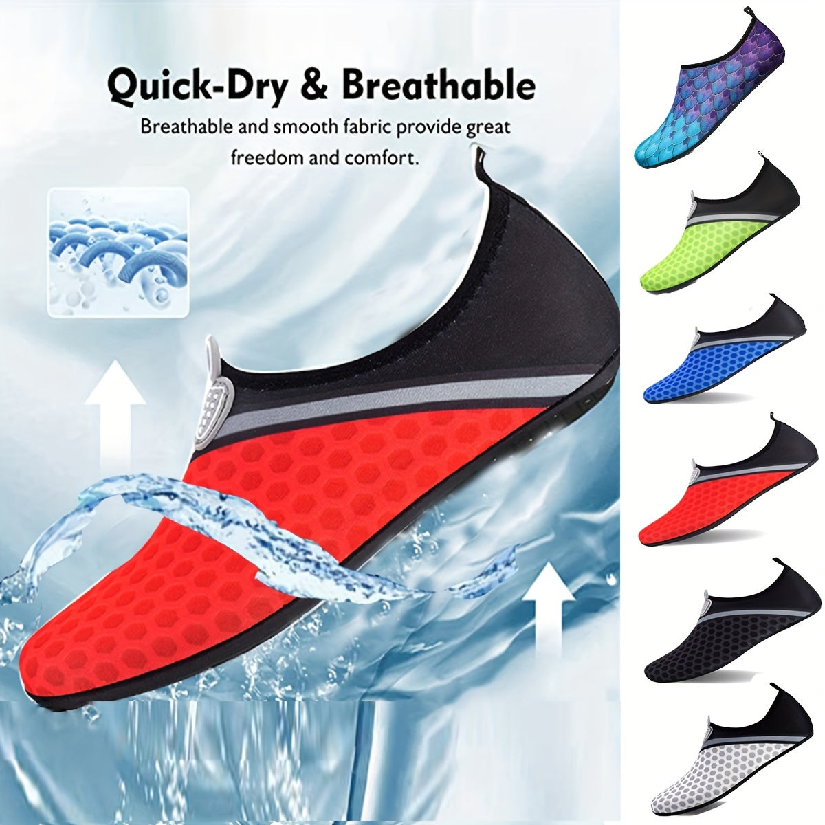 AQUATREK – Quick-Dry Water Shoes for Beach, Hike and Outdoor Adventures