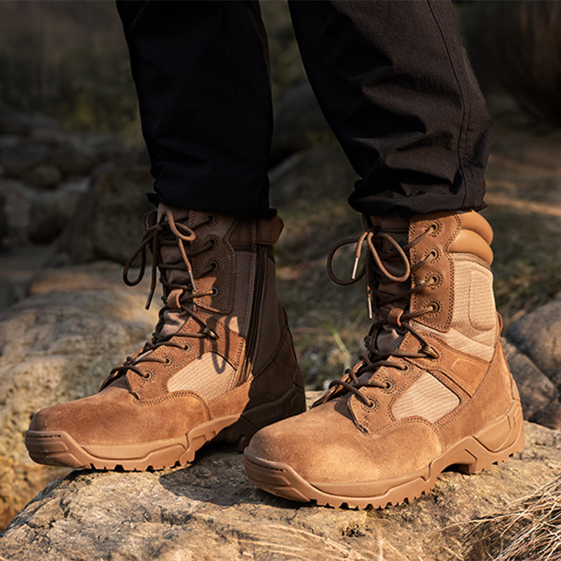 TREKVAULT – Waterproof Tactical Boots for Outdoor Work