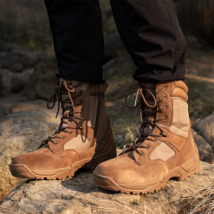TREKVAULT – Waterproof Tactical Boots for Outdoor Work