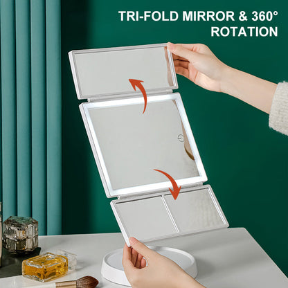 LUMIVIEW – Illuminated Vanity Mirror for Confident Everyday Grooming