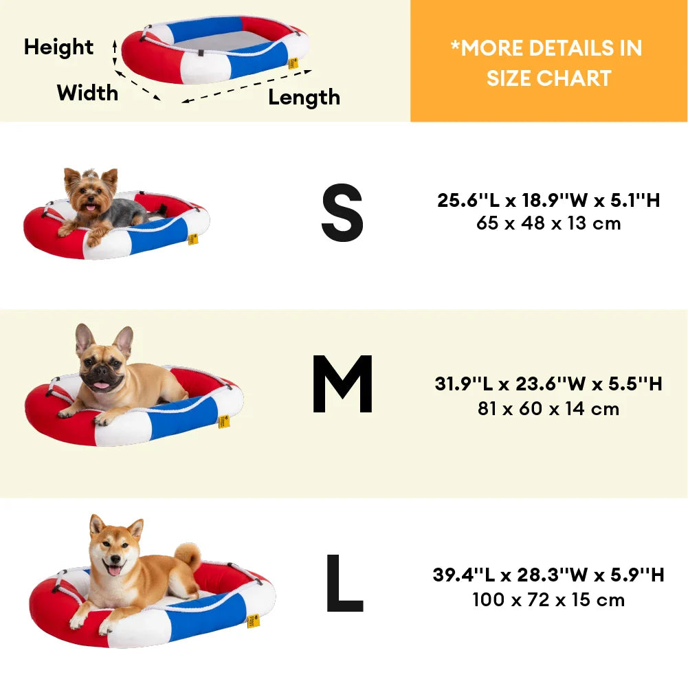 FLOATPAWS – Pool Float Pet Bed for Summer Relaxation