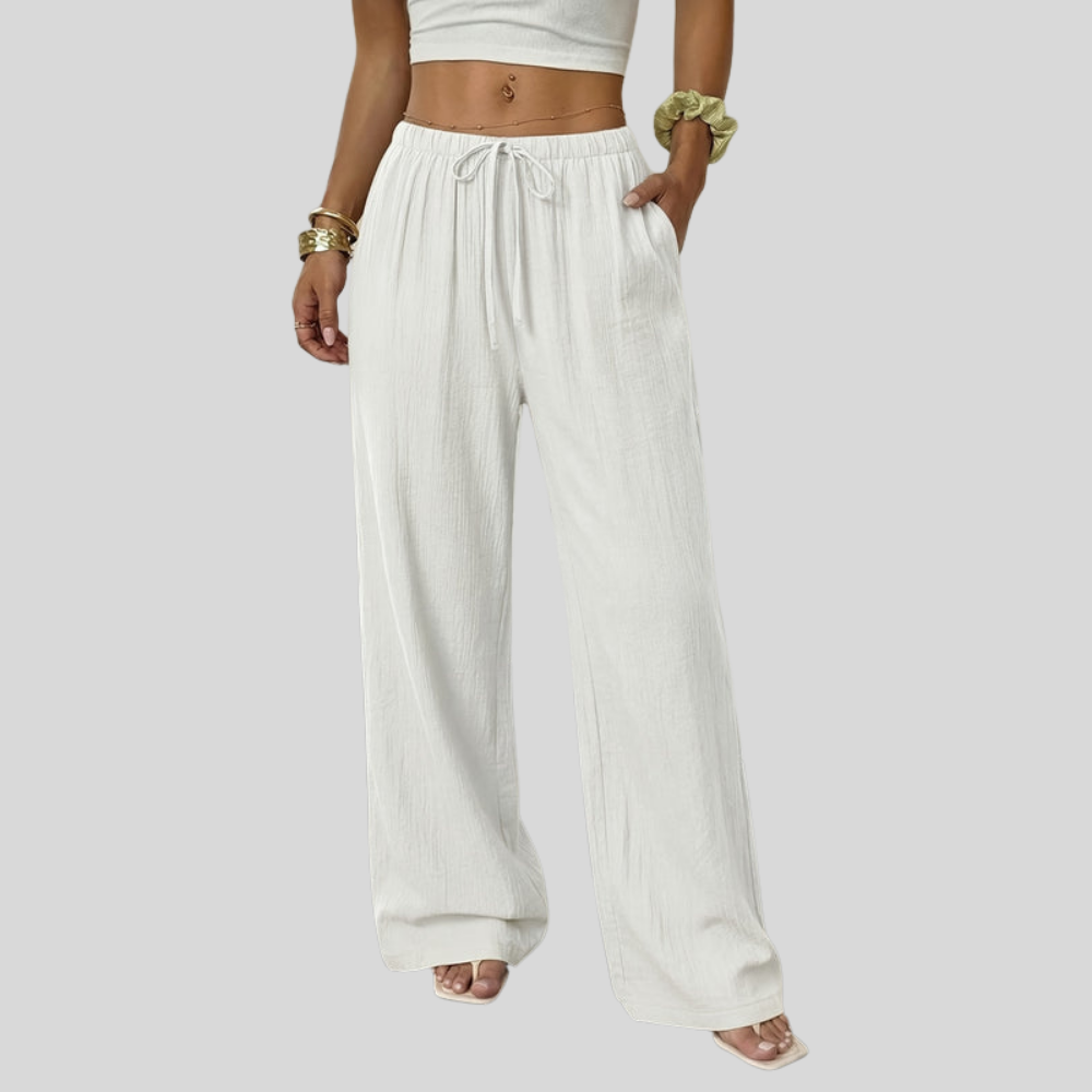 Relaxed Vacation Wide Pants