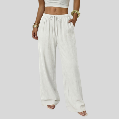 Relaxed Vacation Wide Pants