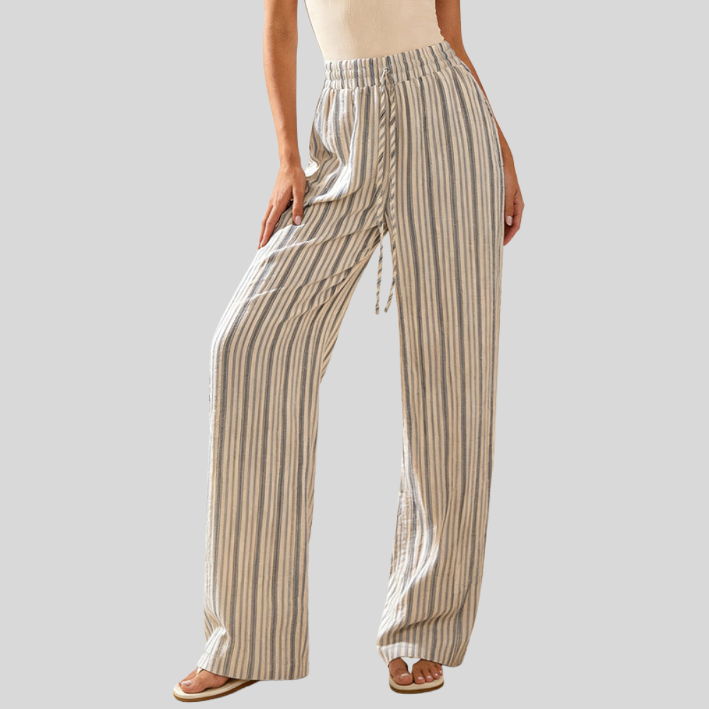Striped Vacation Wide Pants