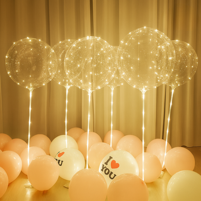 GLOWFEST – LED Balloon Lights for Warm Party Decorations