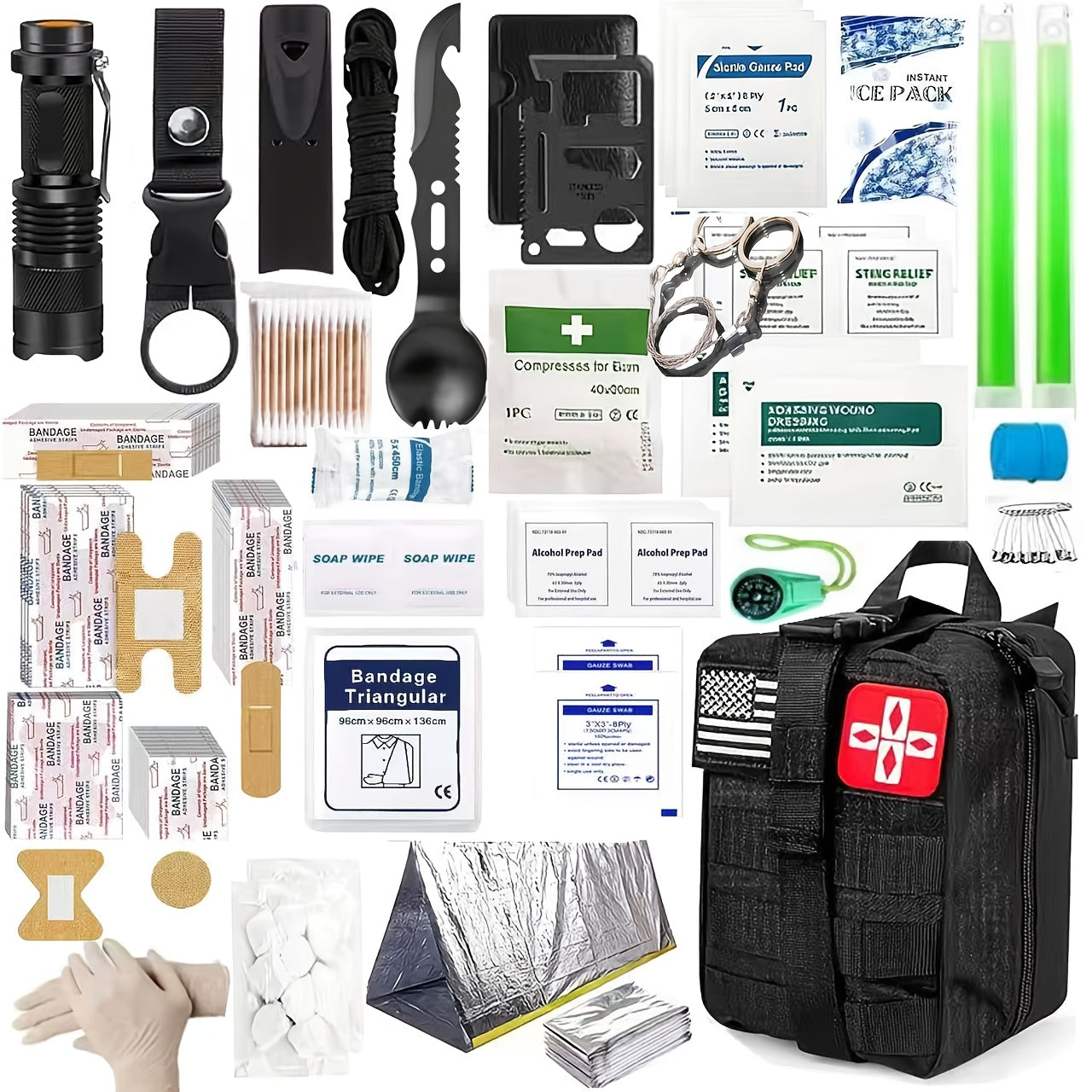 TRAILSAFE - Portable Survival and First Aid Kit