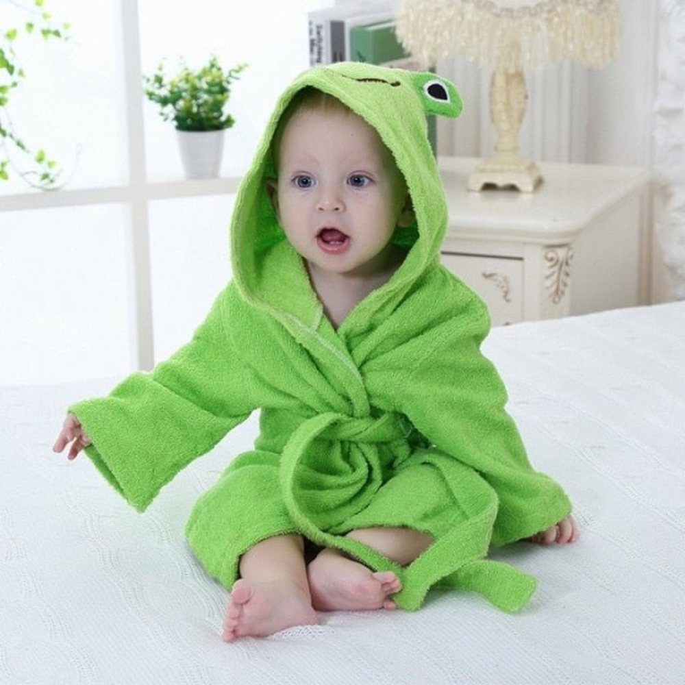 SNUGGLEHOOD – Hooded Baby Bath Towel for Cozy Post-Bath Comfort