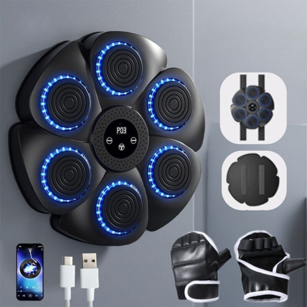 POWERSTRIKE – Interactive Boxing Trainer for Dynamic Home Workouts