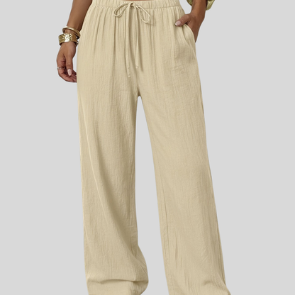Relaxed Vacation Wide Pants