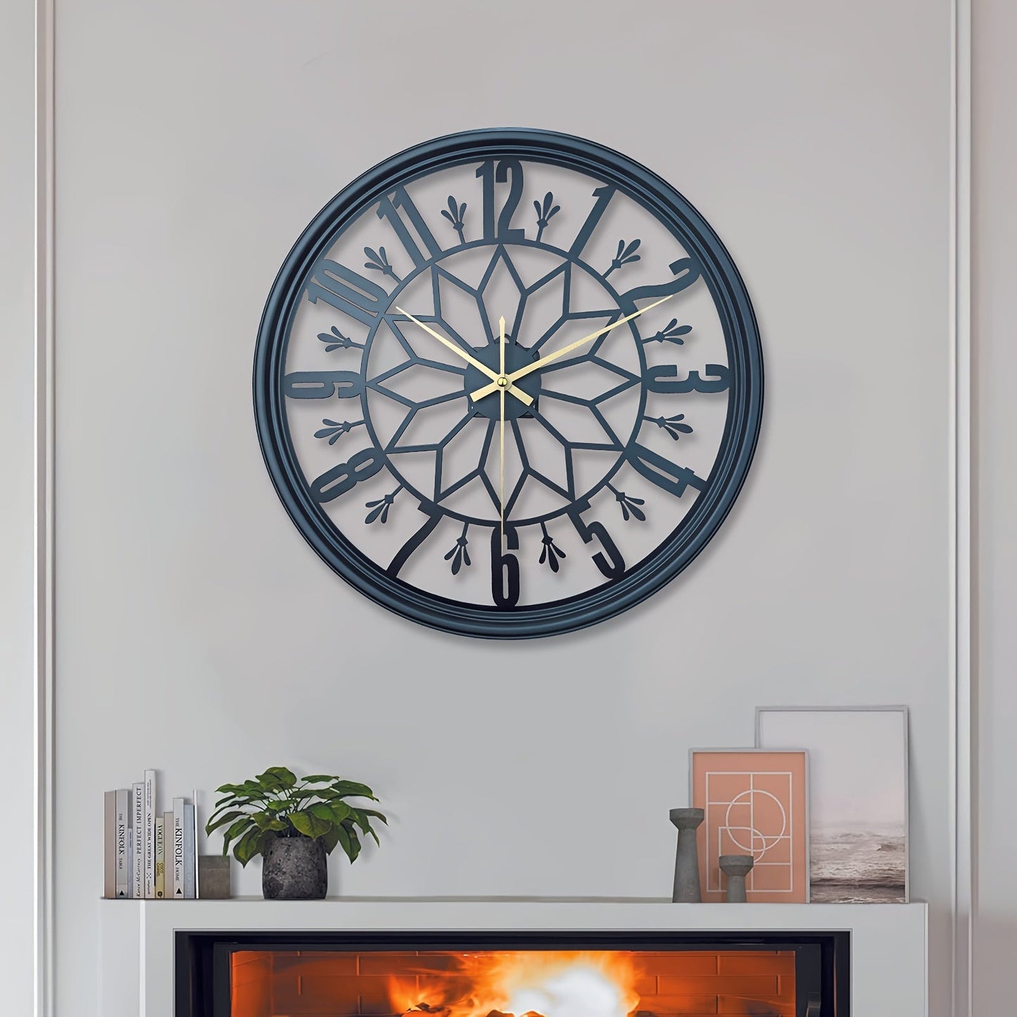 IRONCLASSIC – Silent Vintage Industrial Metal Wall Clock