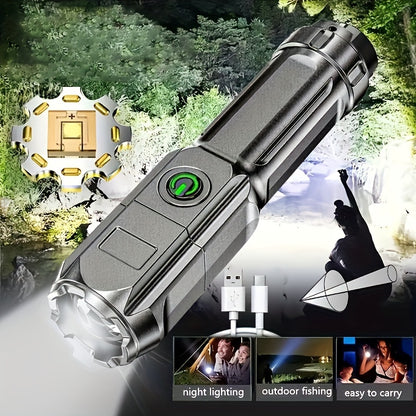 BEAMVOLT – Rechargeable Zoom Flashlight for Outdoor Lighting