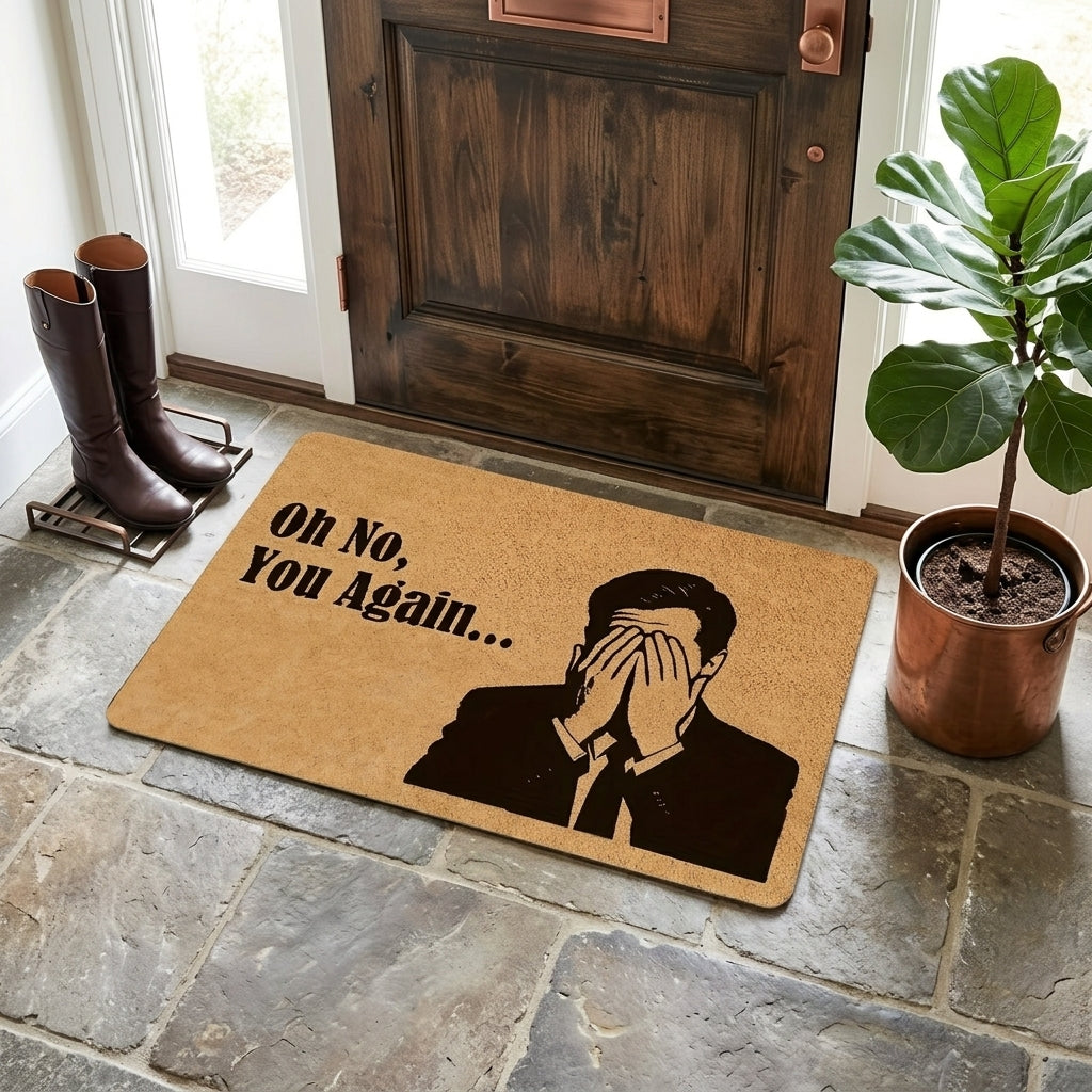 SASSYSTEP – Humorous Door Mat for Playful Entryway Charm
