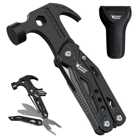 GRIPFORGE – 14 In 1 Hammer Multitool for Outdoor Use