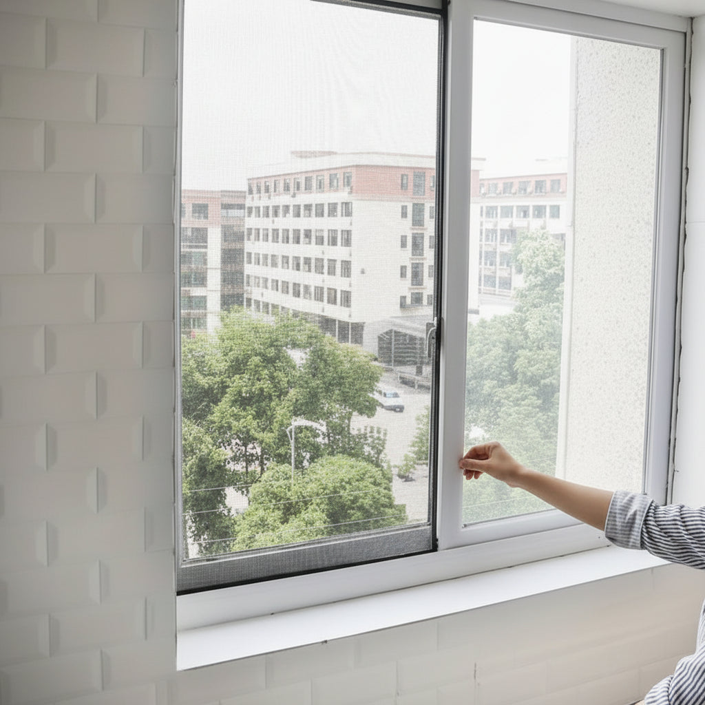 PUREMESH – Self-Adhesive Mosquito Window Net Kit