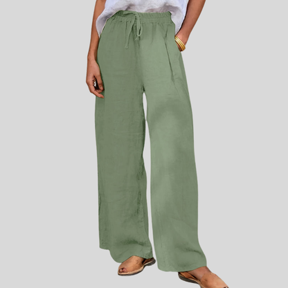 Relaxed Straight Leg Pants