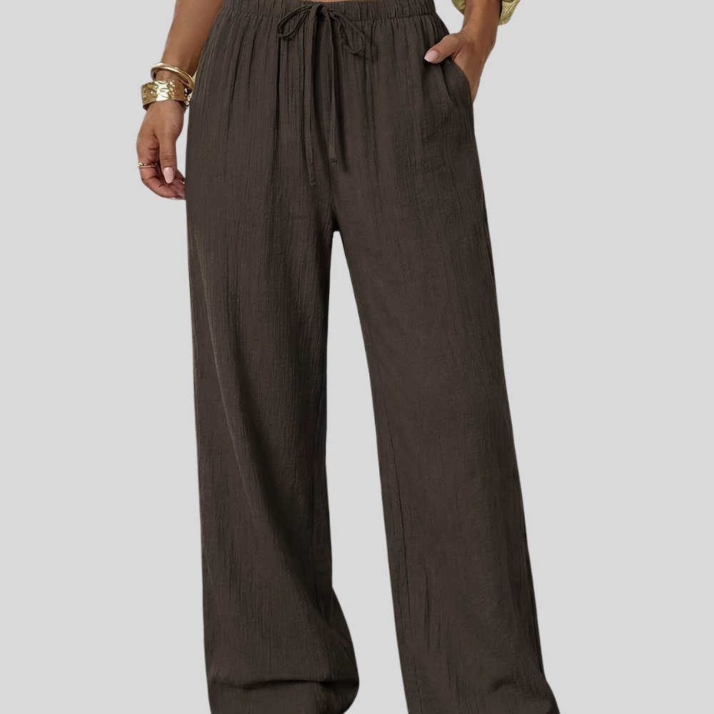Relaxed Vacation Wide Pants
