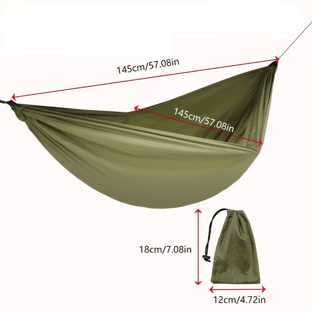 SKYREST – Camping Hammock with Mosquito Net and Sun Shelter
