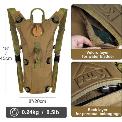 HYDRAFORGE - 3L Tactical Hydration Backpack