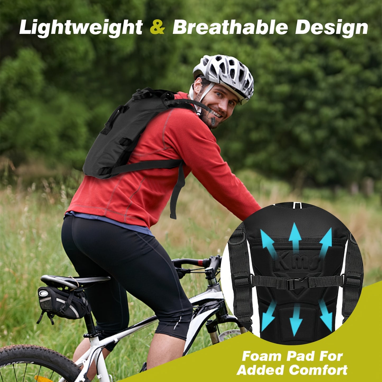 HYDROTRAIL - Hydration Backpack with Water Bladder