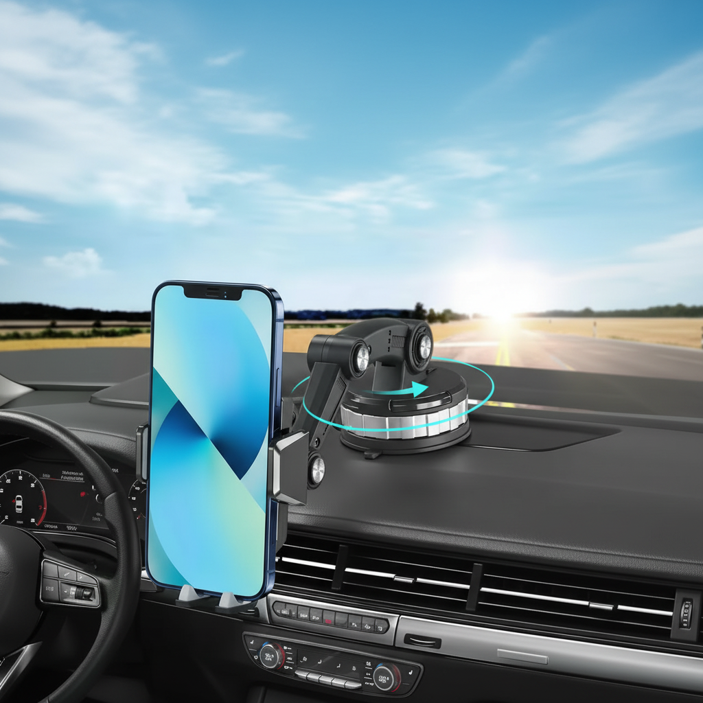AUTOGRIP - Universal Car Phone Mount with 360° Rotation for Safe Driving 2