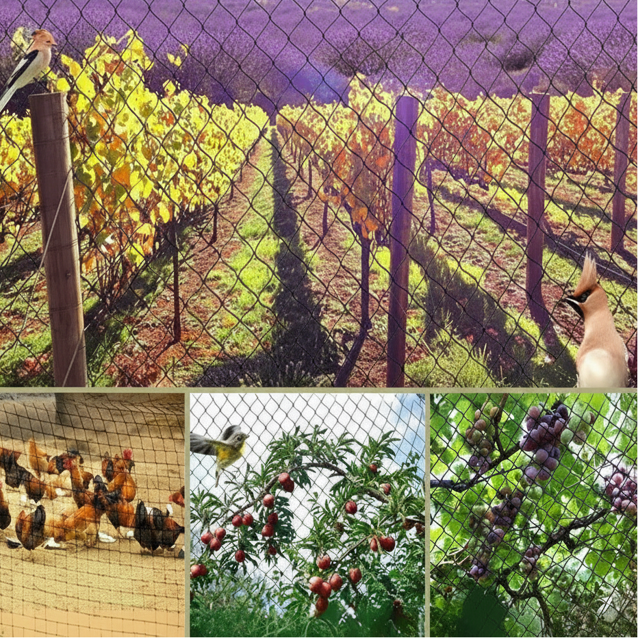 CROPDEFENDER – UV-Resistant Netting for Orchards, Birds & Deer
