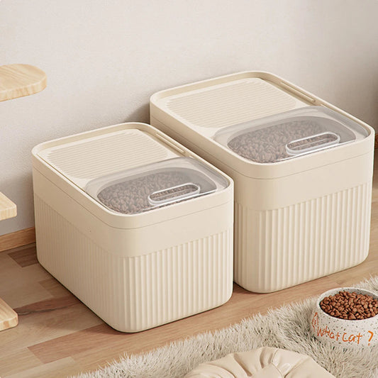 PAWCONTAIN – Airtight BPA-Free Pet Food Storage Bin for Freshness & Protection