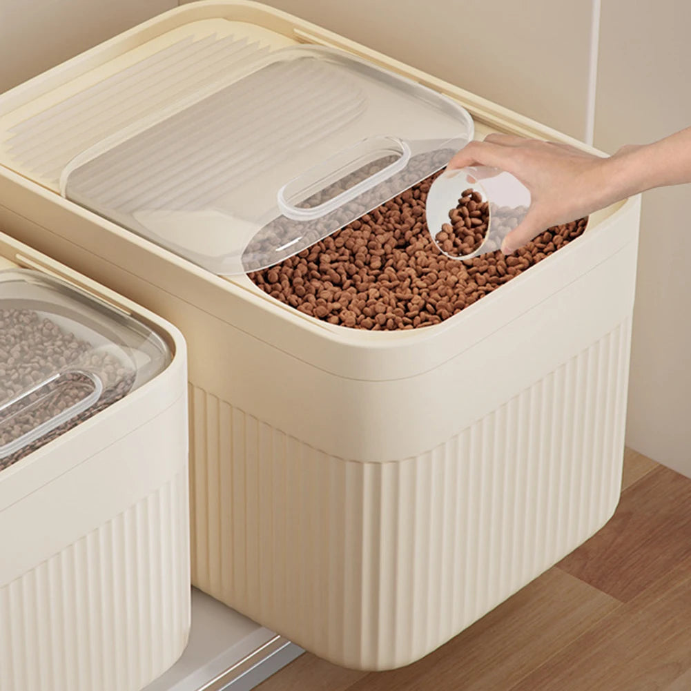 Airtight Dog Food Storage Container - Keep Pet Food Fresh & Odor-Free 2