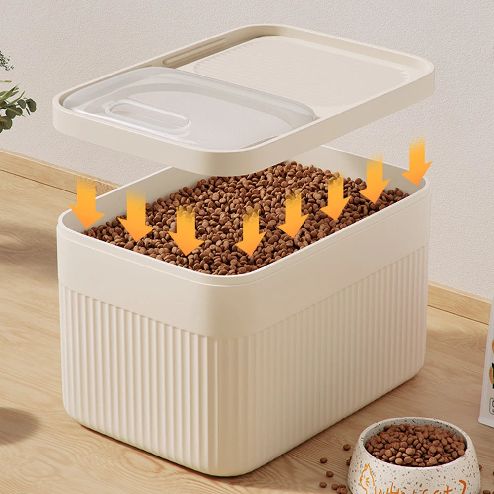 Airtight Dog Food Storage Container - Keep Pet Food Fresh & Odor-Free 3