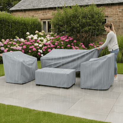All-Weather Outdoor Furniture Cover - UV & Rain Protection for Patio Sets 4