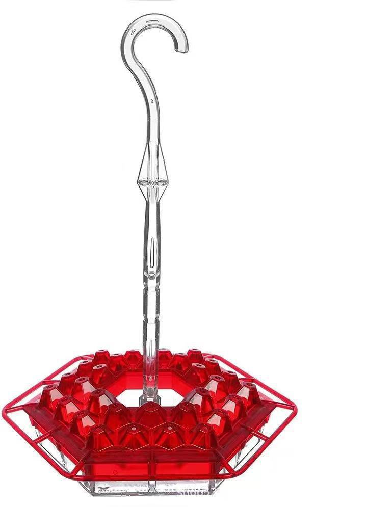 BLOOMHIVE – Ant-Proof Hummingbird Feeder with 30 Flower-Inspired Feeding Ports