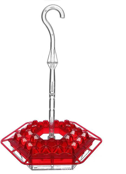 BLOOMHIVE – Ant-Proof Hummingbird Feeder with 30 Flower-Inspired Feeding Ports