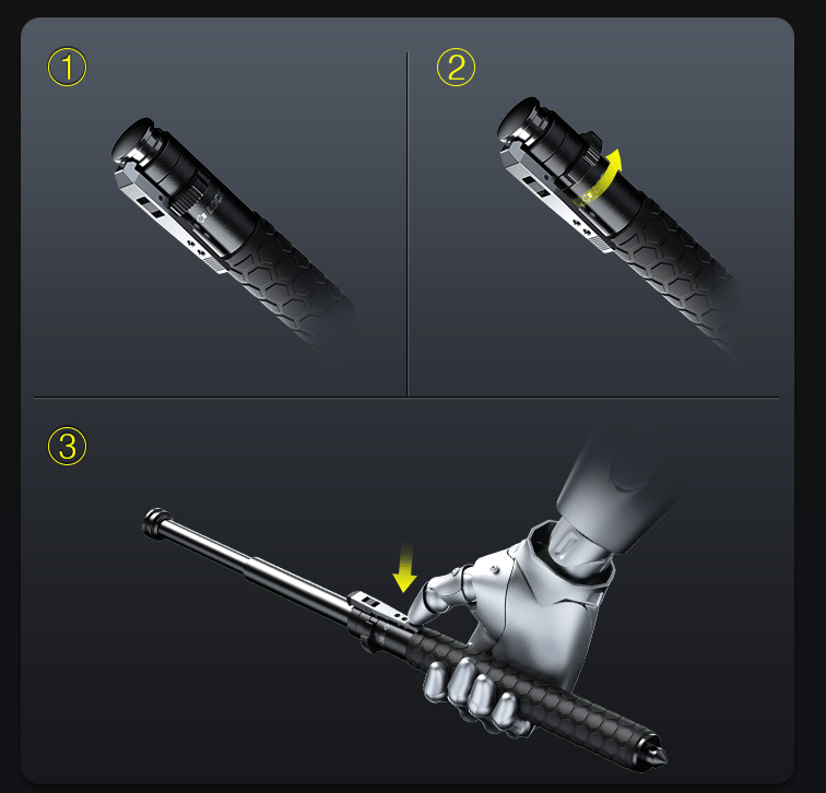 STEADYTREK – Folding Walking Stick for Stability and Everyday Mobility