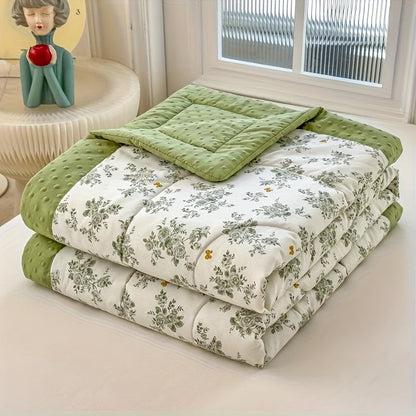 BLOOMCOOL - Lightweight Floral Summer Quilt for Comfortable Sleep 0
