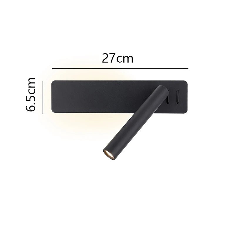 LUMISWIVEL – Rotatable LED lamp for flexible bedside lighting