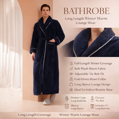 WARMHAVEN – Long Winter Lounge Bathrobe