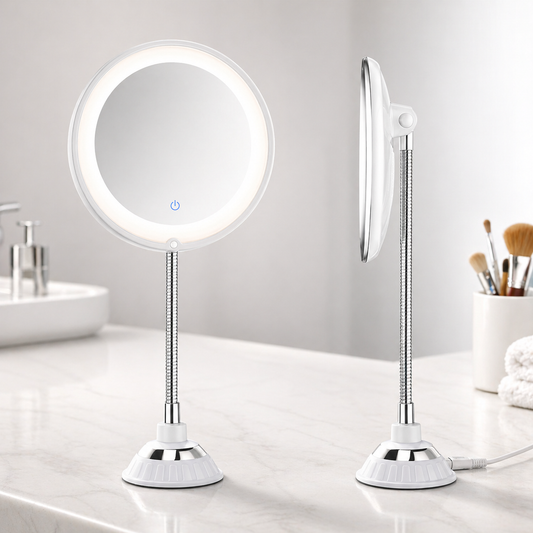 ZOOMORA – Wall Mounted Magnifying Mirror for Detailed Beauty Care