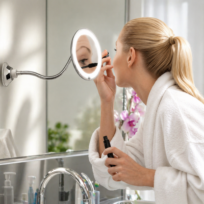 ZOOMORA – Wall Mounted Magnifying Mirror for Detailed Beauty Care