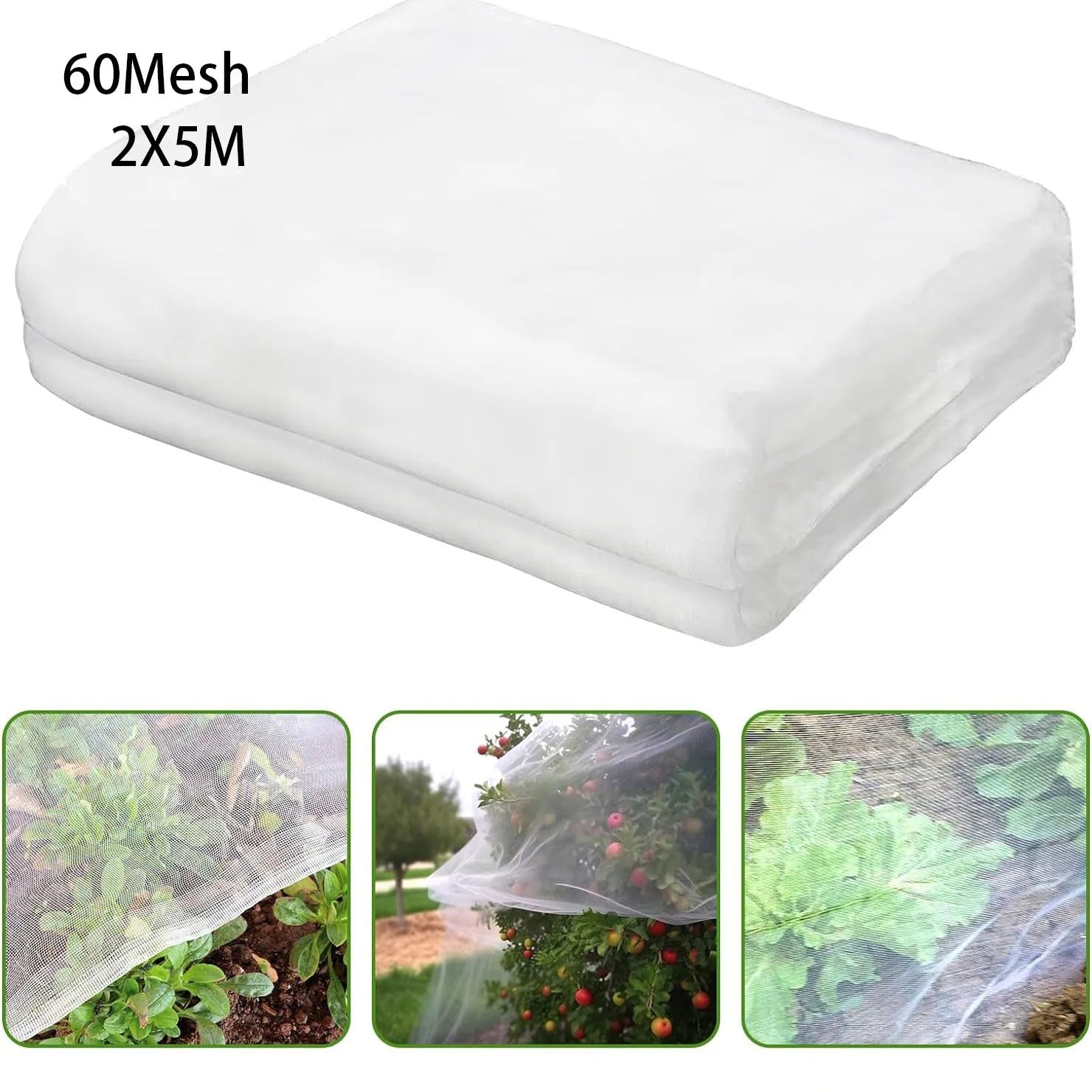 BugBarrier - HDPE Insect Net for Effective Pest Control & Plant Growth 7
