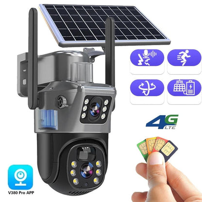 SOLARWATCH – Wireless 4K Security Camera for Smart Outdoor Monitoring