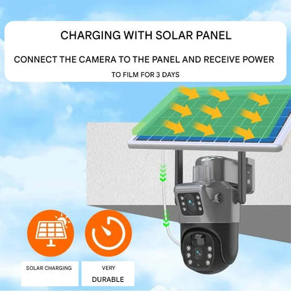 SOLARWATCH – Wireless 4K Security Camera for Smart Outdoor Monitoring