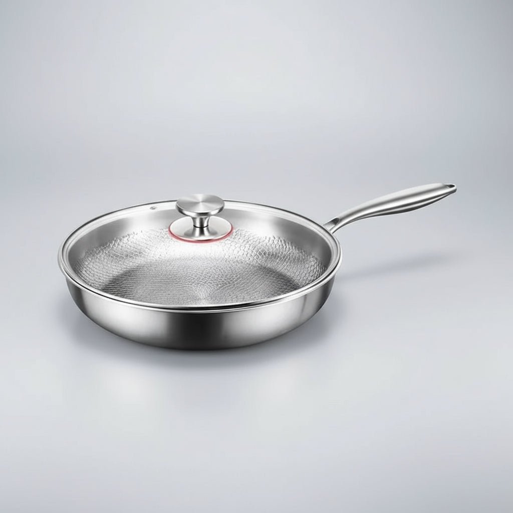 FORGELINE – Hammered Titanium Non-Stick Frying Pan for Induction Cooking