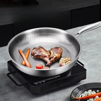 FORGELINE – Hammered Titanium Non-Stick Frying Pan for Induction Cooking