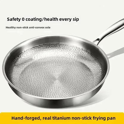 FORGELINE – Hammered Titanium Non-Stick Frying Pan for Induction Cooking