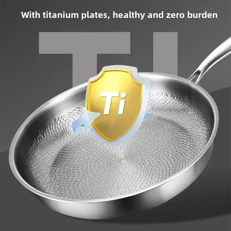 FORGELINE – Hammered Titanium Non-Stick Frying Pan for Induction Cooking